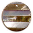 Native Round Hammershell And Brownlip Shell Pendant Shell Pendant
