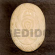 native fashion jewelry native necklace Oval Melo W/ Carving Shell Pendant Shell Pendant