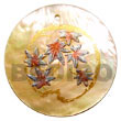 Hand Painted Embossed Pendant