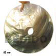 Native Brown Lip Pendant Shell Pendant Shell Pendant