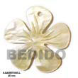 Native Hammershell Flower Pendant Shell Pendant Shell Pendant