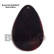 Native Black Pin Teardrop Pendant Shell Pendant Shell Pendant