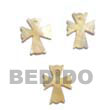 Native MOP Dangling Cross Pendant Shell Pendant