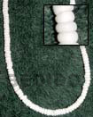 Grinded White Puka Shell Puka Shell Beads Necklace