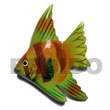 Fish Handpainted Wood Refrigerator Refrigerator Magnets
