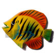 Fish Handpainted Wood Refrigerator Magnet