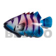 Fish Hand Painted Wooden Refrigerator Magnet