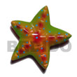 Starfish Hand Painted Wooden Refrigerator Magnet