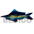 Fish Handpainted Wood Refrigerator Magnet