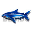 Shark Hand Painted Wooden Refrigerator Magnet