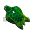 Sea Turtle Handpainted Wood Refrigerator Magnet