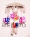 Umbrella & Micromini Fish Capiz Shell Wind Chime