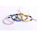 Hand Woven Macrame Friendship Bracelets 5 pcs Lot Cord Yarn