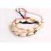 Macrame Cowry Shell Anklet