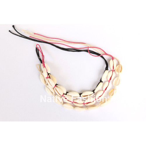 Macrame Cowry Shell Anklet